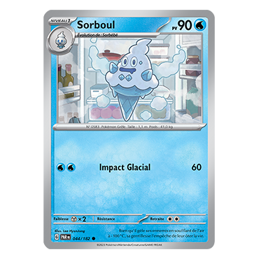 Carte Sorboul - Commune (Brillante) de Pokémon 044/182