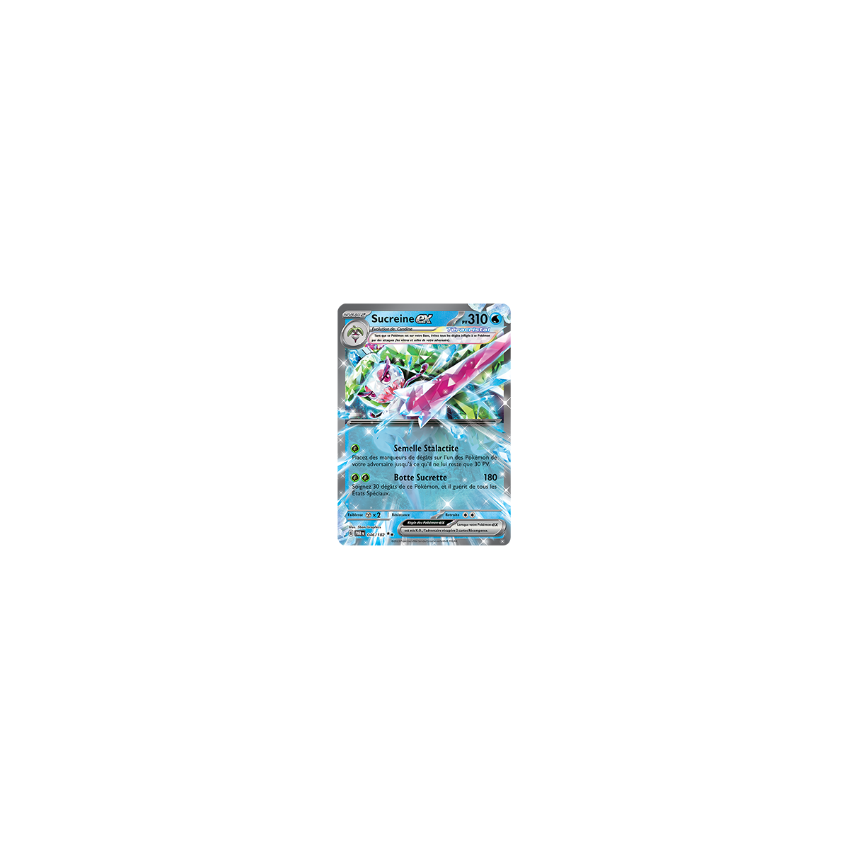 Sucreine 046/182 : Double rare de Pokémon Faille Paradoxe