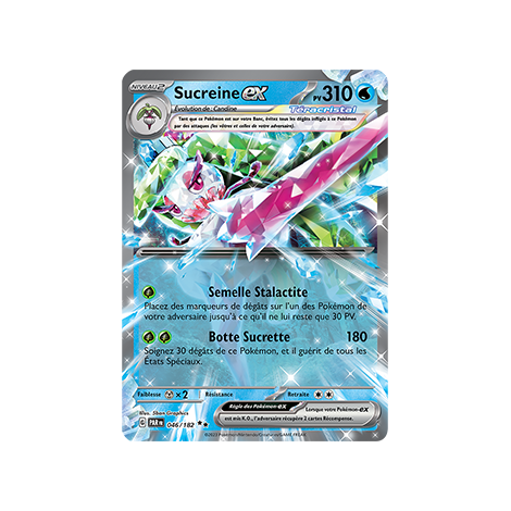 Sucreine 046/182 : Double rare de Pokémon Faille Paradoxe