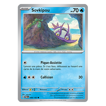 Carte Sovkipou - Commune (Brillante) de Pokémon 048/182