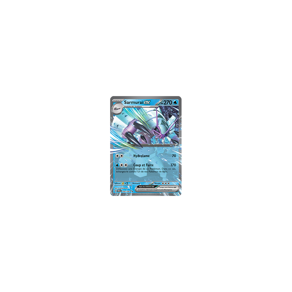 Sarmuraï 050/182 : Double rare de Pokémon Faille Paradoxe