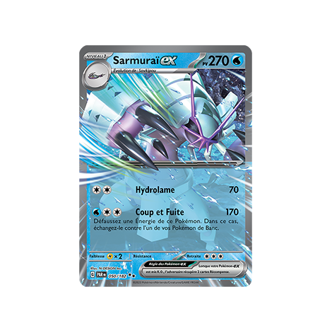 Sarmuraï 050/182 : Double rare de Pokémon Faille Paradoxe