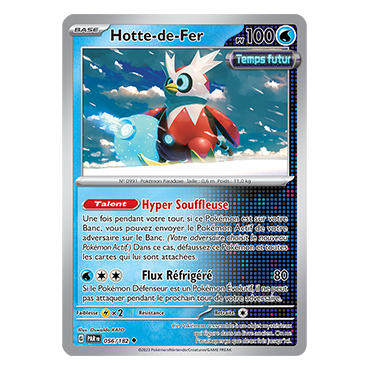 Hotte-de-Fer 056/182 : Peu commune (Brillante) de Pokémon Faille Paradoxe