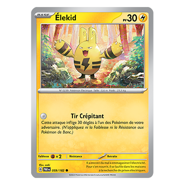 Élekid, carte Commune (Brillante) de Faille Paradoxe