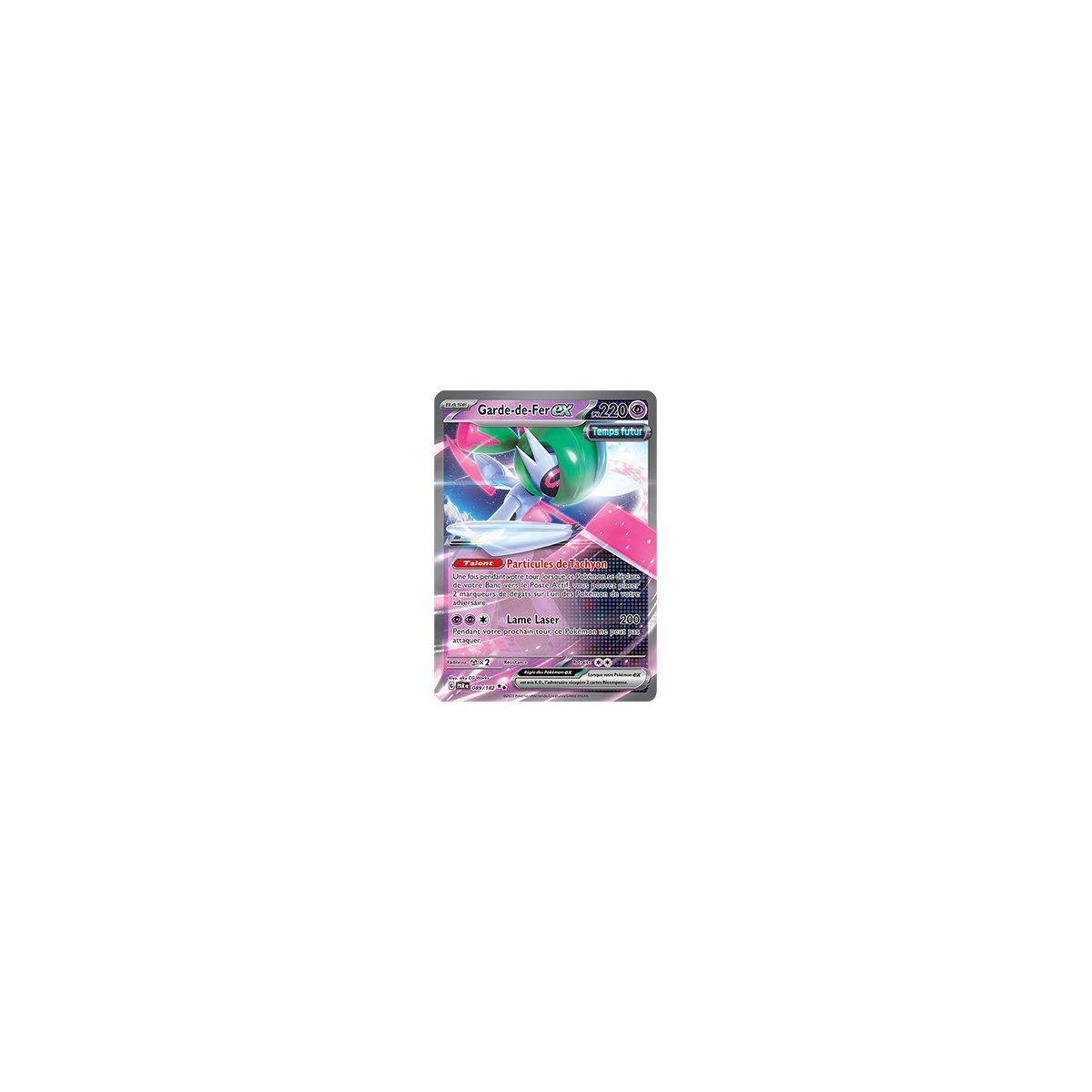 Garde-de-Fer 089/182 : Double rare de Pokémon Faille Paradoxe