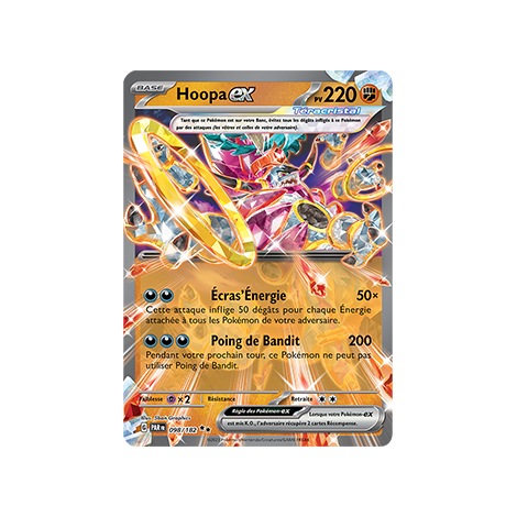 Hoopa, carte Double rare de Faille Paradoxe