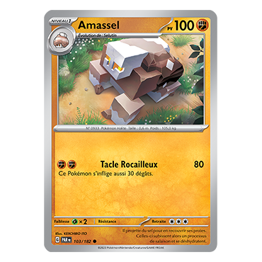 Amassel, carte Commune (Brillante) de Faille Paradoxe