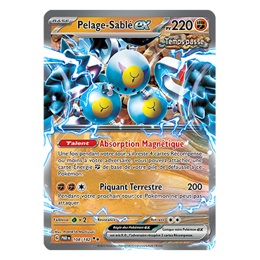 Pelage-Sablé, carte Double rare de Faille Paradoxe