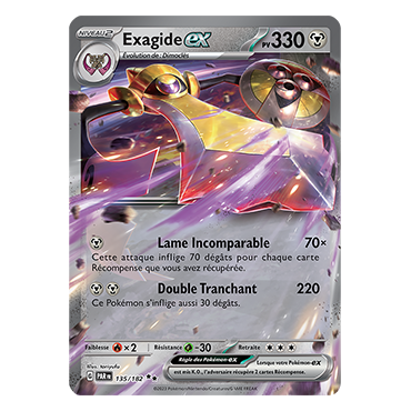 Exagide, carte Double rare de Faille Paradoxe