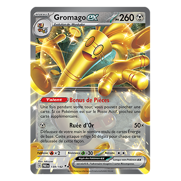 Gromago 139/182 : Double rare de Pokémon Faille Paradoxe