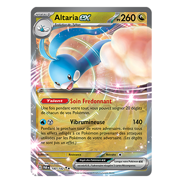 Altaria, carte Double rare de Faille Paradoxe