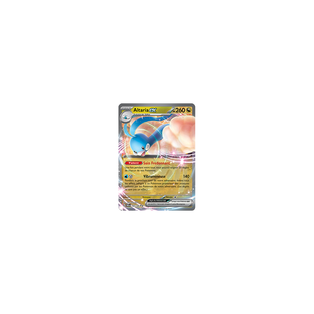 Altaria, carte Double rare de Faille Paradoxe