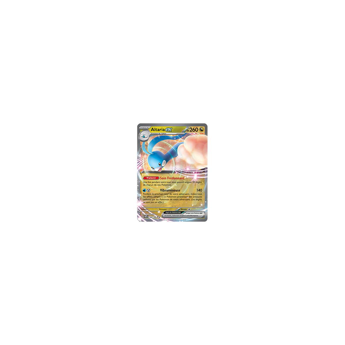 Altaria, carte Double rare de Faille Paradoxe