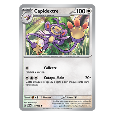 Capidextre, carte Peu commune (Brillante) de Faille Paradoxe