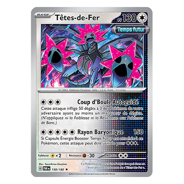 Têtes-de-Fer, carte Rare (Brillante) de Faille Paradoxe