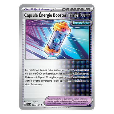 Capsule Énergie Booster Temps Futur, carte Peu commune (Brillante) de Faille Paradoxe