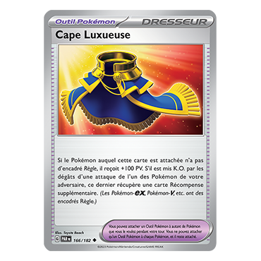 Carte Cape Luxueuse - Peu commune (Brillante) de Pokémon 166/182