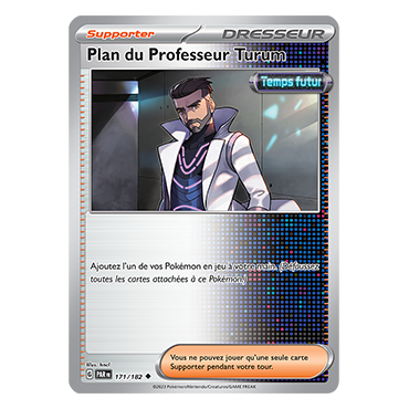 Plan du Professeur Turum, carte Peu commune (Brillante) de Faille Paradoxe