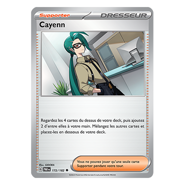 Cayenn, carte Peu commune (Brillante) de Faille Paradoxe