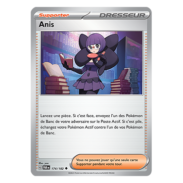 Carte Anis - Peu commune (Brillante) de Pokémon 174/182