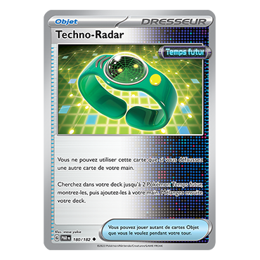 Techno-Radar, carte Peu commune (Brillante) de Faille Paradoxe