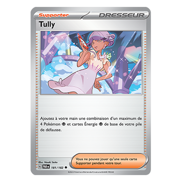 Carte Tully - Peu commune (Brillante) de Pokémon 181/182