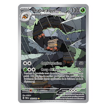 Crabaraque 183/182 : Illustration rare de Pokémon Faille Paradoxe