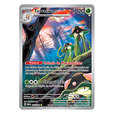 Carte Terracruel - Illustration rare de Pokémon 185/182