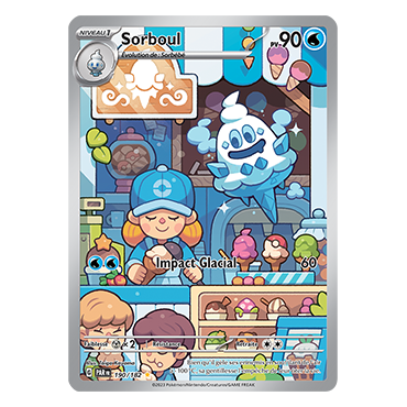 Carte Sorboul - Illustration rare de Pokémon 190/182