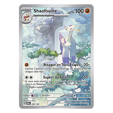 Shaofouine, carte Illustration rare de Faille Paradoxe