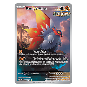 Carte Rampe-Ailes - Illustration rare de Pokémon 203/182