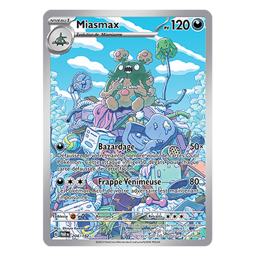 Miasmax, carte Illustration rare de Faille Paradoxe