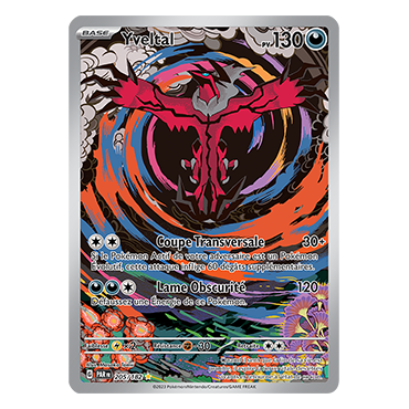 Yveltal, carte Illustration rare de Faille Paradoxe