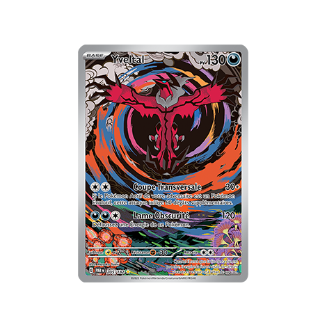 Yveltal, carte Illustration rare de Faille Paradoxe