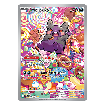 Morpeko, carte Illustration rare de Faille Paradoxe
