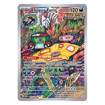 Fongus-Furie, carte Illustration rare de Faille Paradoxe