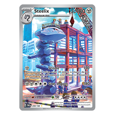 Steelix 208/182 : Illustration rare de Pokémon Faille Paradoxe