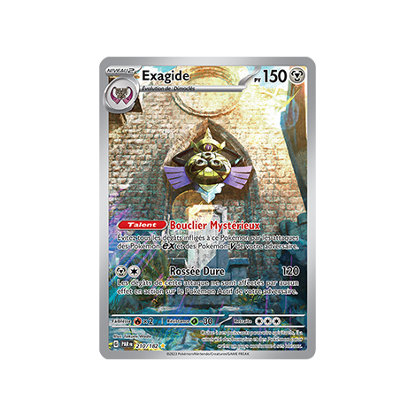 Exagide 210/182 : Illustration rare de Pokémon Faille Paradoxe