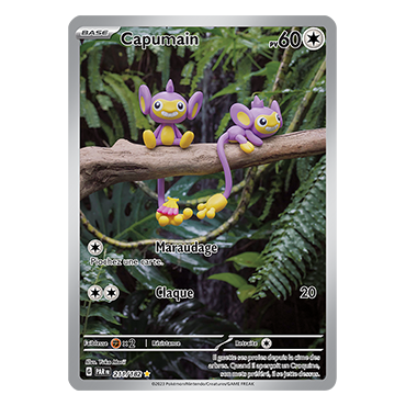 Capumain 211/182 : Illustration rare de Pokémon Faille Paradoxe