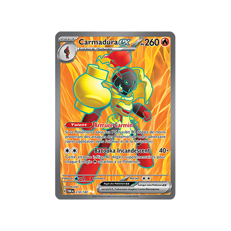 Carmadura, carte Ultra rare de Faille Paradoxe