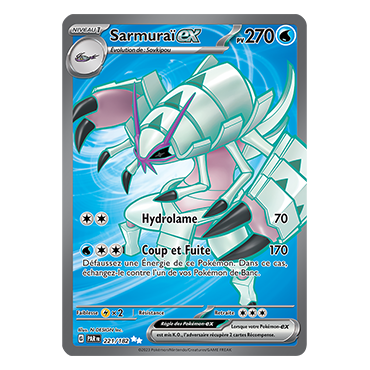 Sarmuraï, carte Ultra rare de Faille Paradoxe