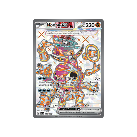 Hoopa 226/182 : Ultra rare de Pokémon Faille Paradoxe