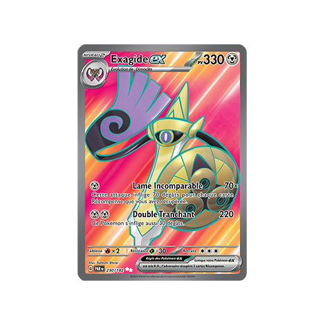 Exagide, carte Ultra rare de Faille Paradoxe