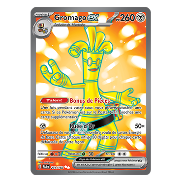 Carte Gromago - Ultra rare de Pokémon 231/182