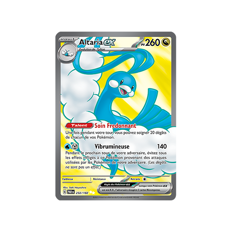 Altaria, carte Ultra rare de Faille Paradoxe