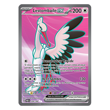 Lestombaile 234/182 : Ultra rare de Pokémon Faille Paradoxe
