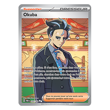 Carte Okuba - Ultra rare de Pokémon 235/182