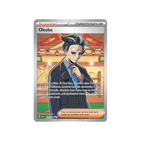 Carte Okuba - Ultra rare de Pokémon 235/182