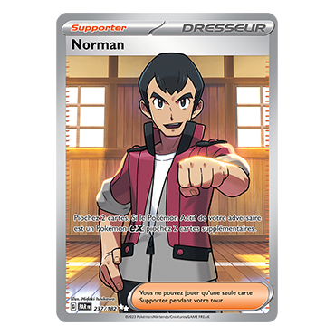 Norman, carte Ultra rare de Faille Paradoxe