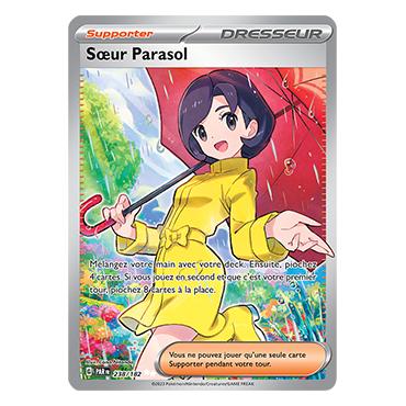 Sœur Parasol 238/182 : Ultra rare de Pokémon Faille Paradoxe